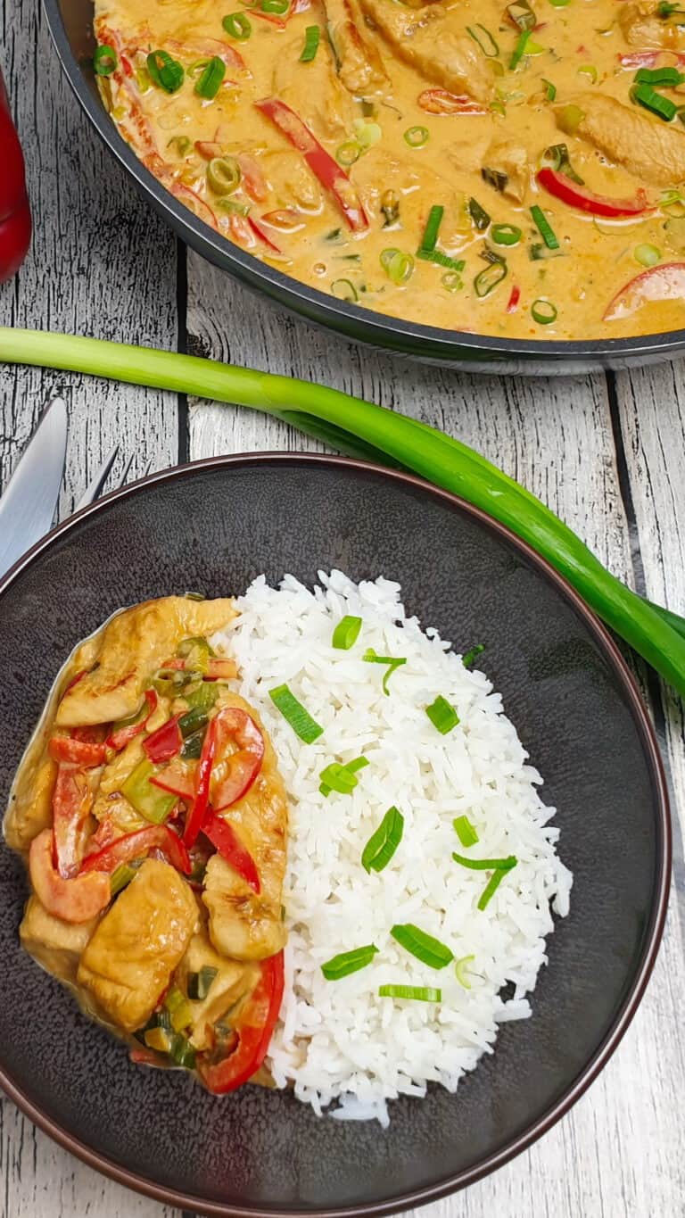 Puten-Curry mit Basmati Reis - Lydiasfoodblog