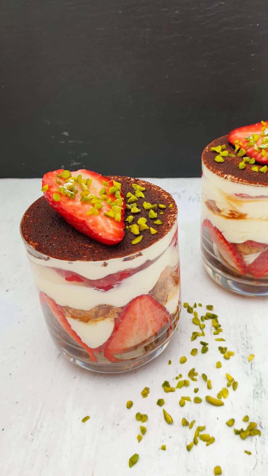 Erdbeer Tiramisu im Glas Lydiasfoodblog