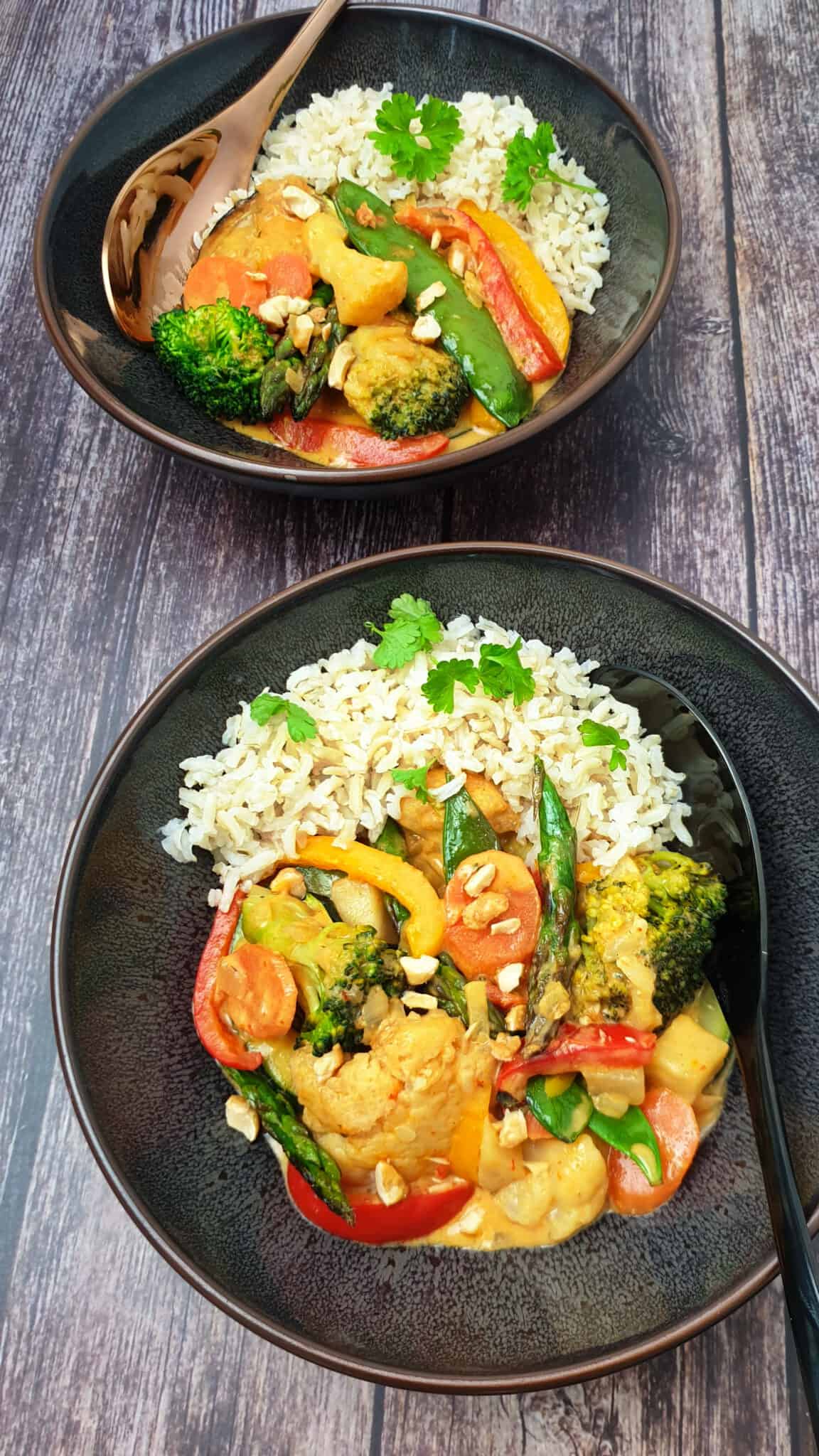 Gemüse-Curry mit Blumenkohl und Brokkoli - Lydiasfoodblog