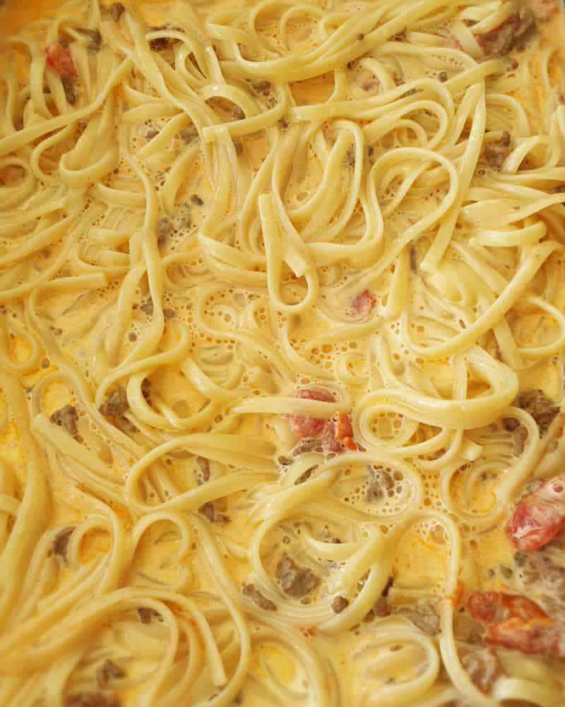 Spaghetti Auflauf mit Hackfleisch | Lydiasfoodblog