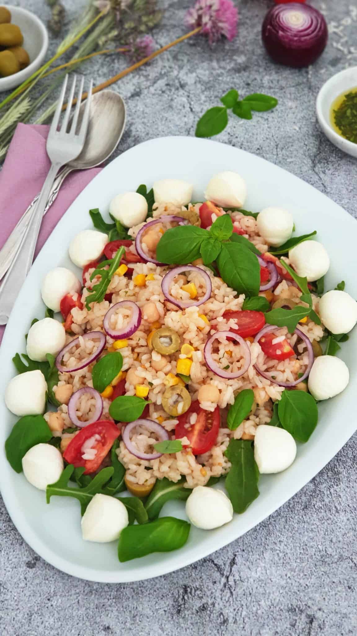Italienischer Reis-Salat | Lydiasfoodblog