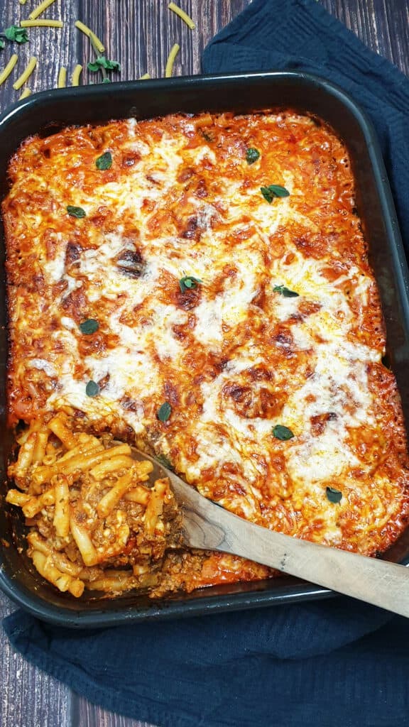 Makkaroni Auflauf mit Hackfleisch - alla mamma - Lydiasfoodblog