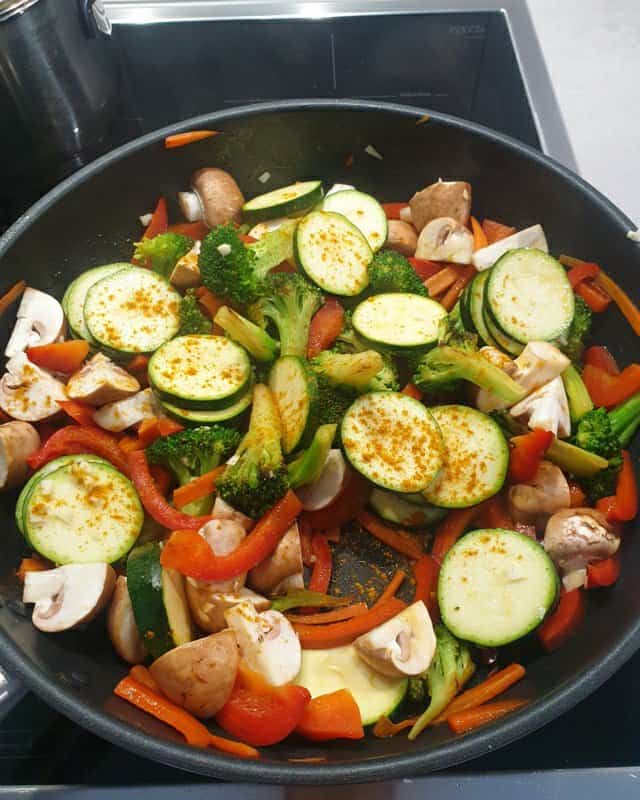 Gemüse-Curry mit Kokosmilch - Lydiasfoodblog