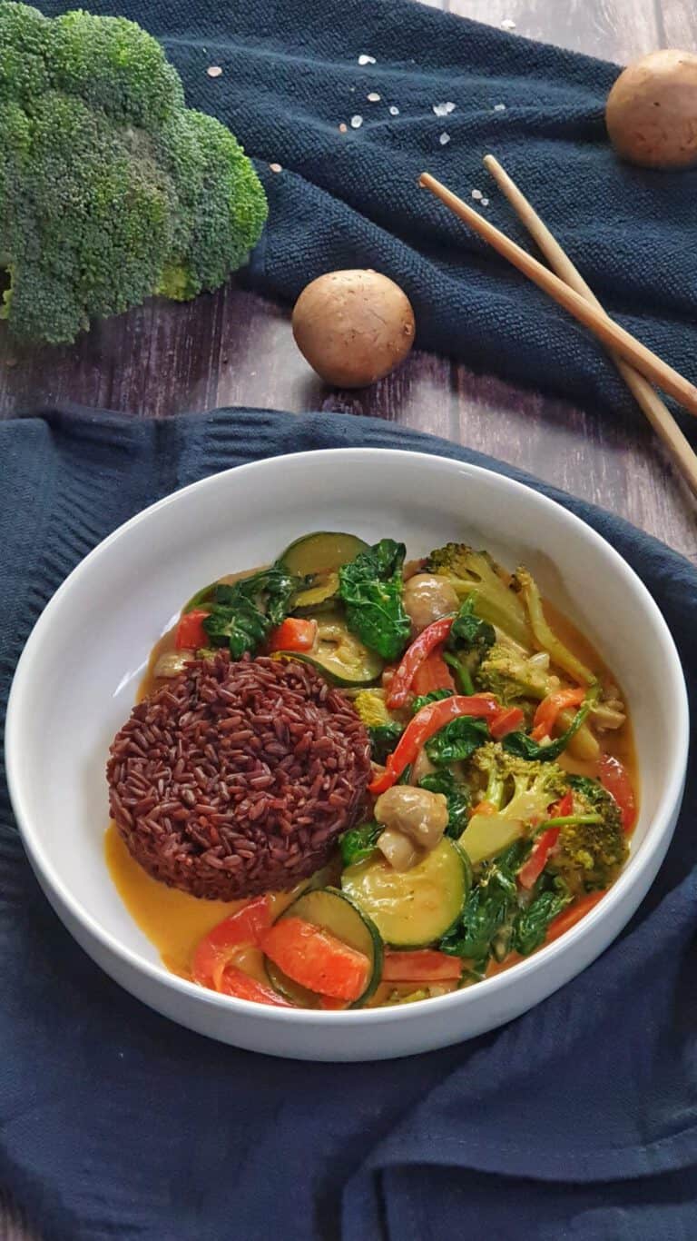 Gemüse-Curry mit Kokosmilch - Lydiasfoodblog