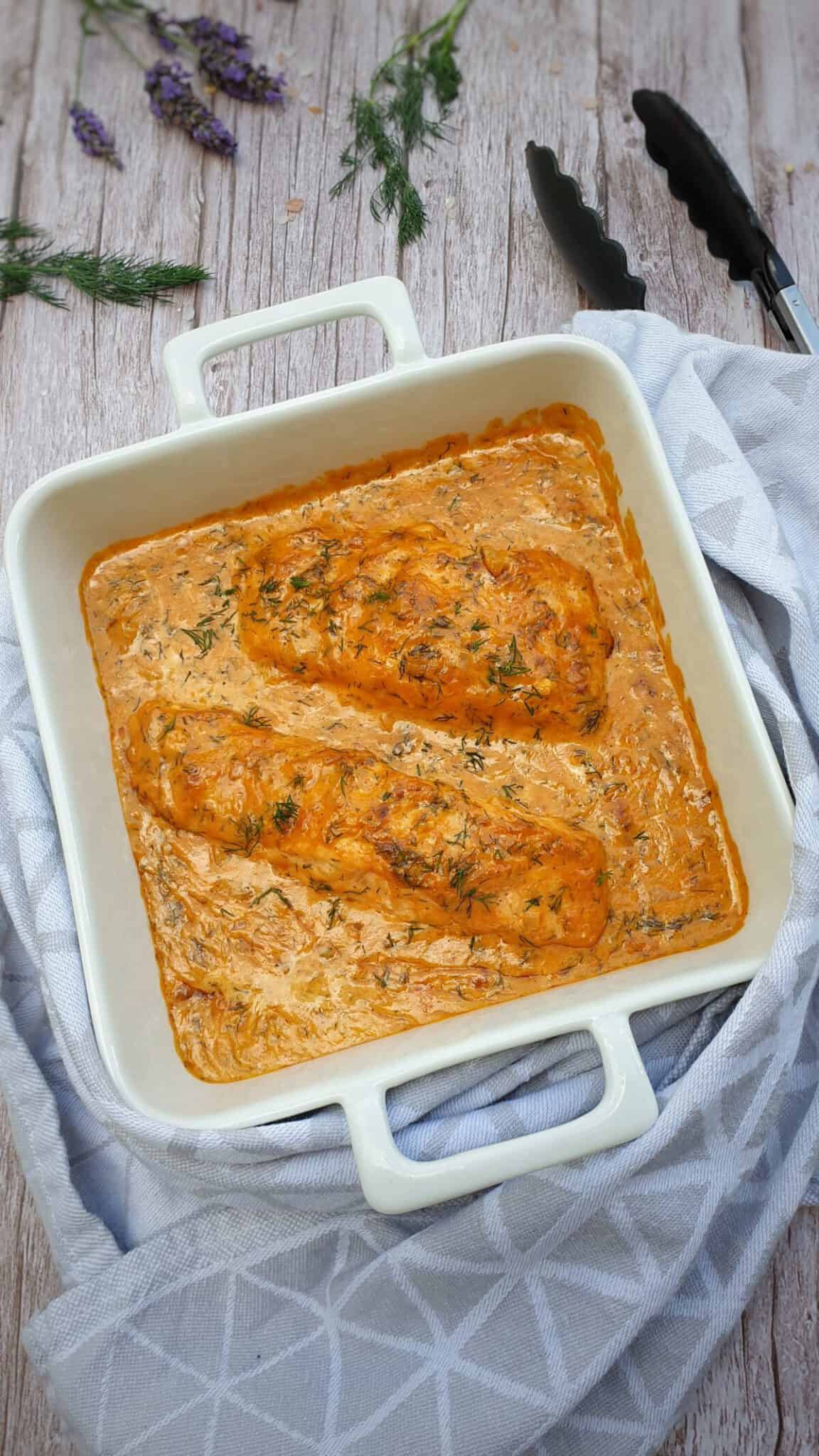 Lachs-Sahne-Gratin einfach selber machen - Lydiasfoodblog