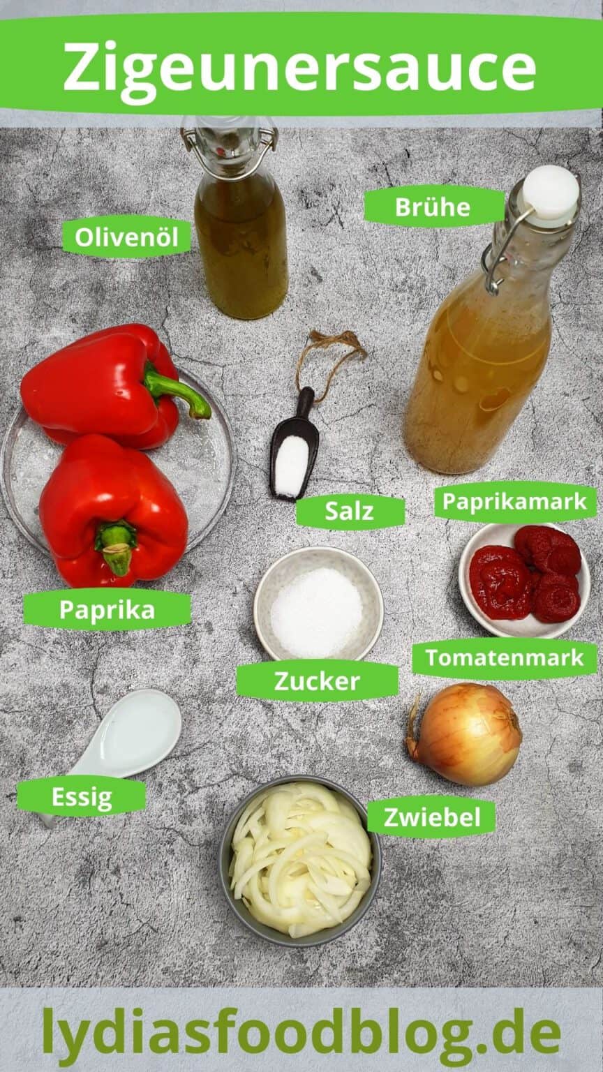 Zigeunersauce - einfach selbst gemacht - Lydiasfoodblog