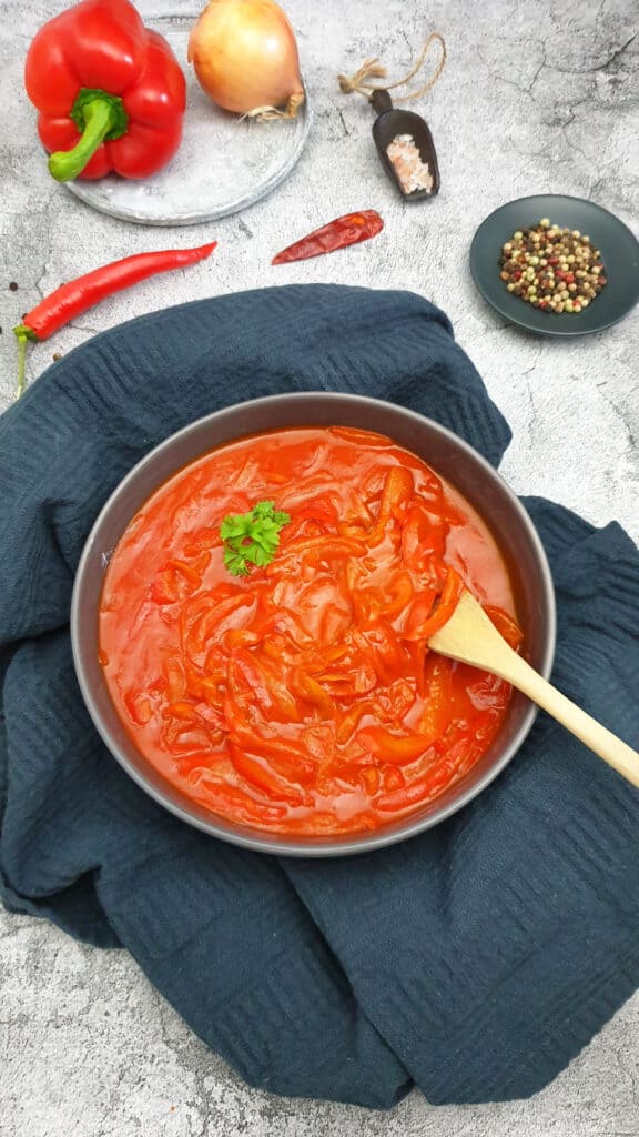 Zigeunersauce einfach selbst gemacht Lydiasfoodblog