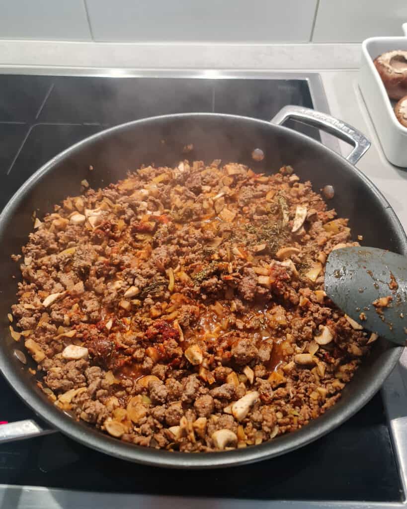 Gefüllte Champignons mit Hackfleisch - Lydiasfoodblog