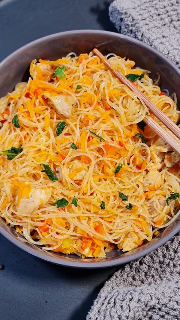 Glasnudelsalat - Funchosa - Lydiasfoodblog